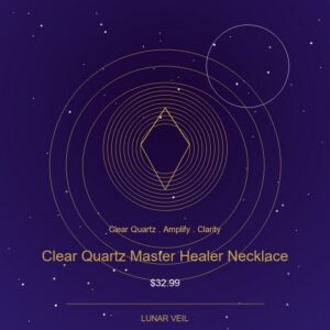 Clear Quartz Master Healer Necklace