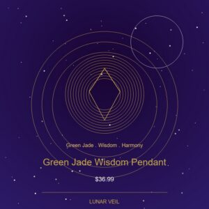 Green Jade Wisdom Pendant