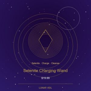 Selenite Charging Wand